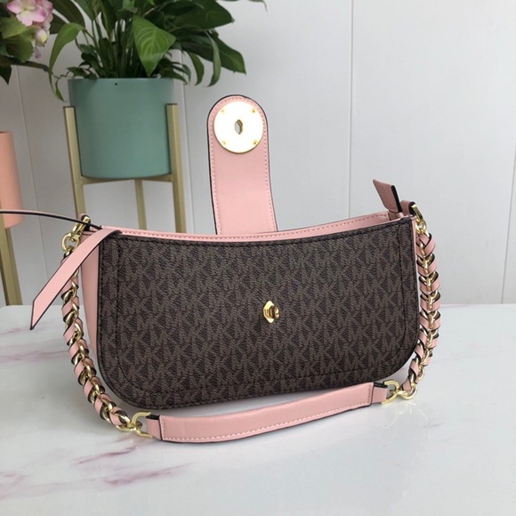 M&K Carmen Logo Shoulder Bag - Picture 6 of 9